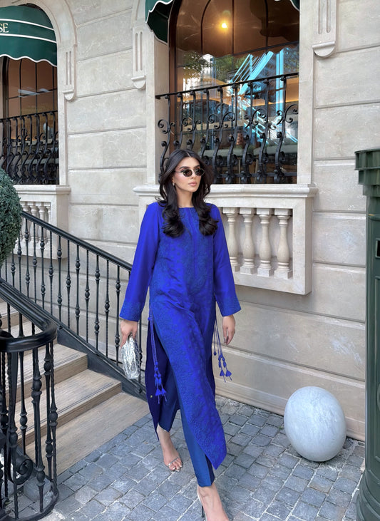 Rumana II - Indigo Blue